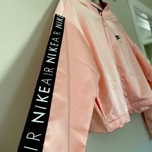 Nike Air Printed Satin Track Jacket - Medium
